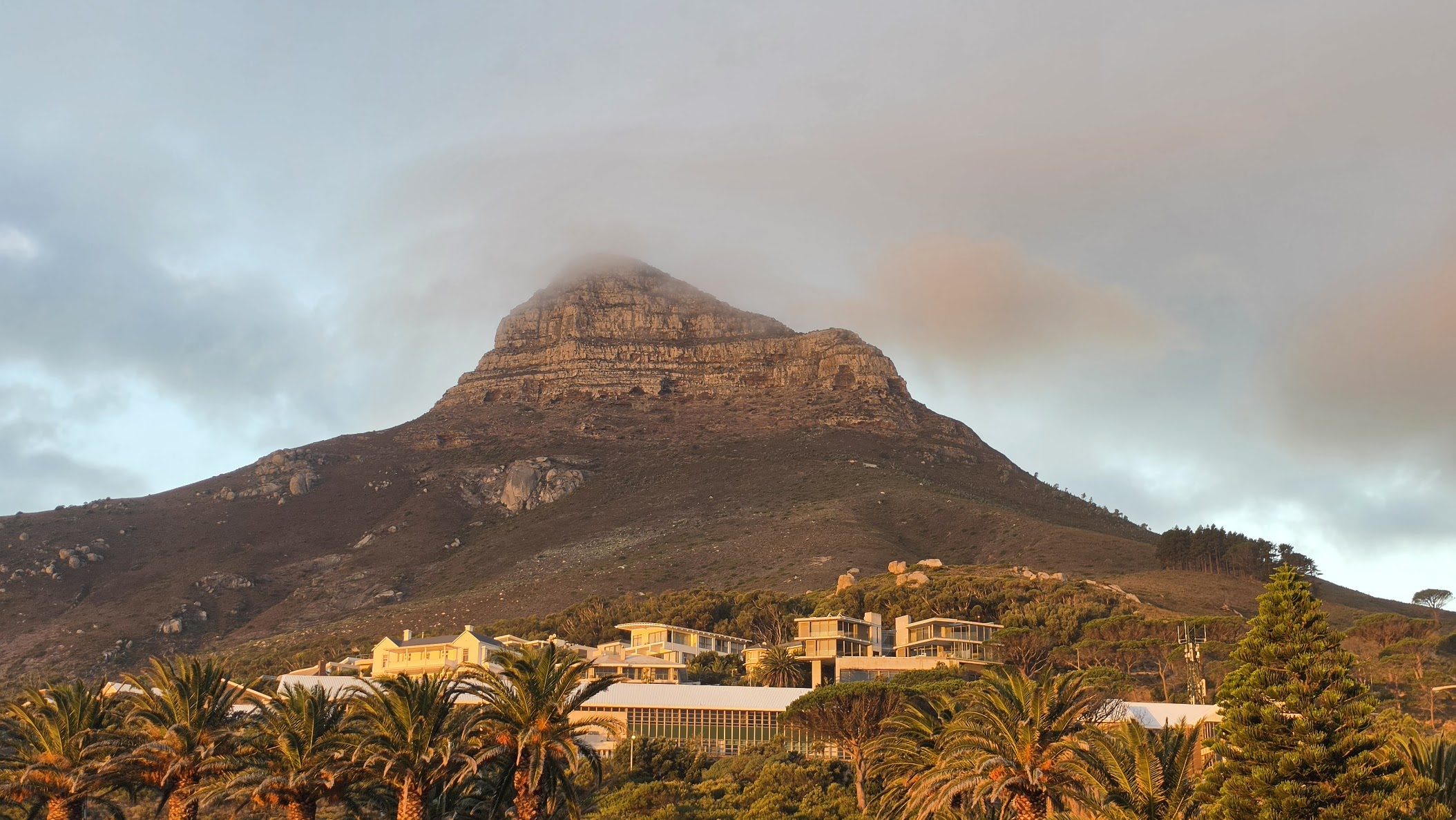 Lion's Head at golden hour Cape Town